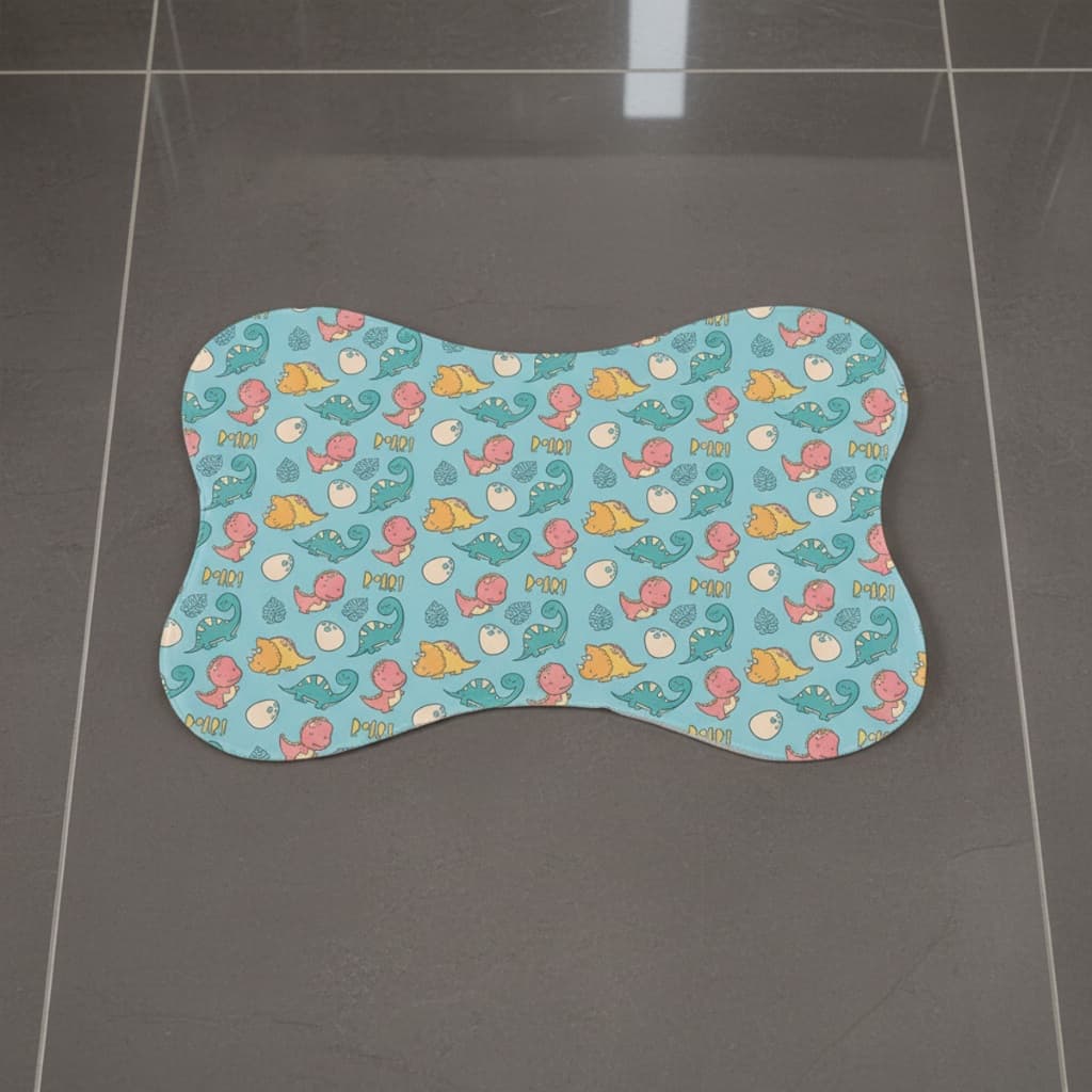 Tapete Pet Antiderrapante para Comedouro • Higiênico e Fácil de Limpar • 44cm x 30cm • Kit com 1 ou 3 Unidades