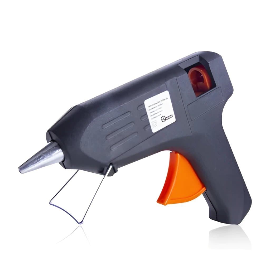 Pistola pequena de Cola Quente preta Bivolte 60Hz