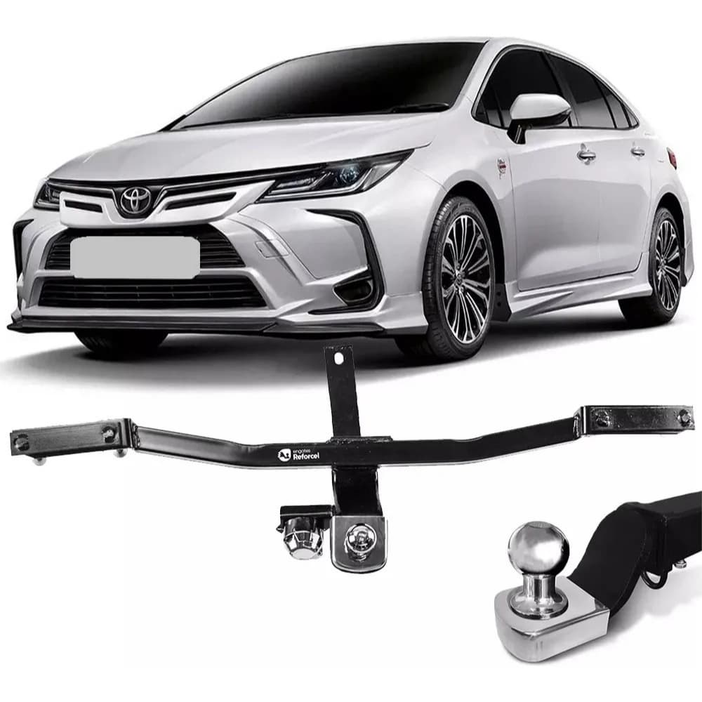 Engate Reboque Fixo Toyota Corolla 2020 a 2026 500Kg Reforcel