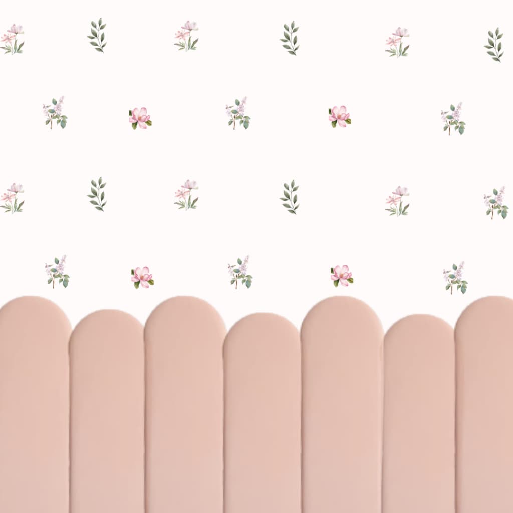 65 Adesivos De Parede Flores Jardim Decoração De Ambientes Papel de Parede