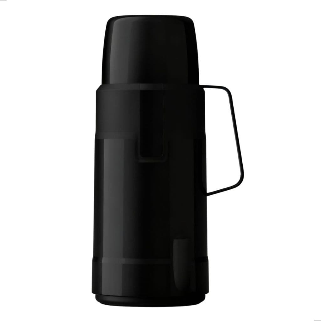 Garrafa Térmica Rolha New GLT Café Chá 1l Preto Invicta