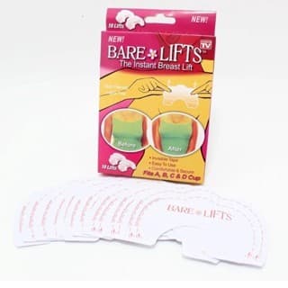 Adesivo 100 pecas em silicone,fita adesiva invisível elevador de peito Baré Lifts