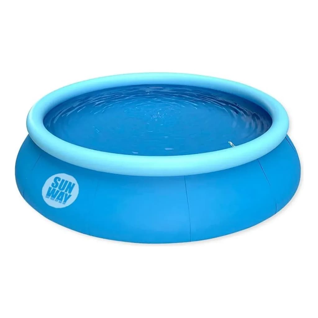 Piscina Inflável Familiar Sun Way 2490 Litros 240cm Reforçada 3 Camadas