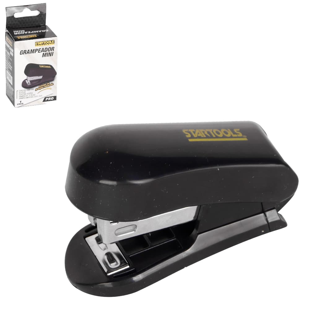 Startools Mini Grampeador + Extrator Integrado PRO preto 6,5x2,9x4,5cm 1 unidade