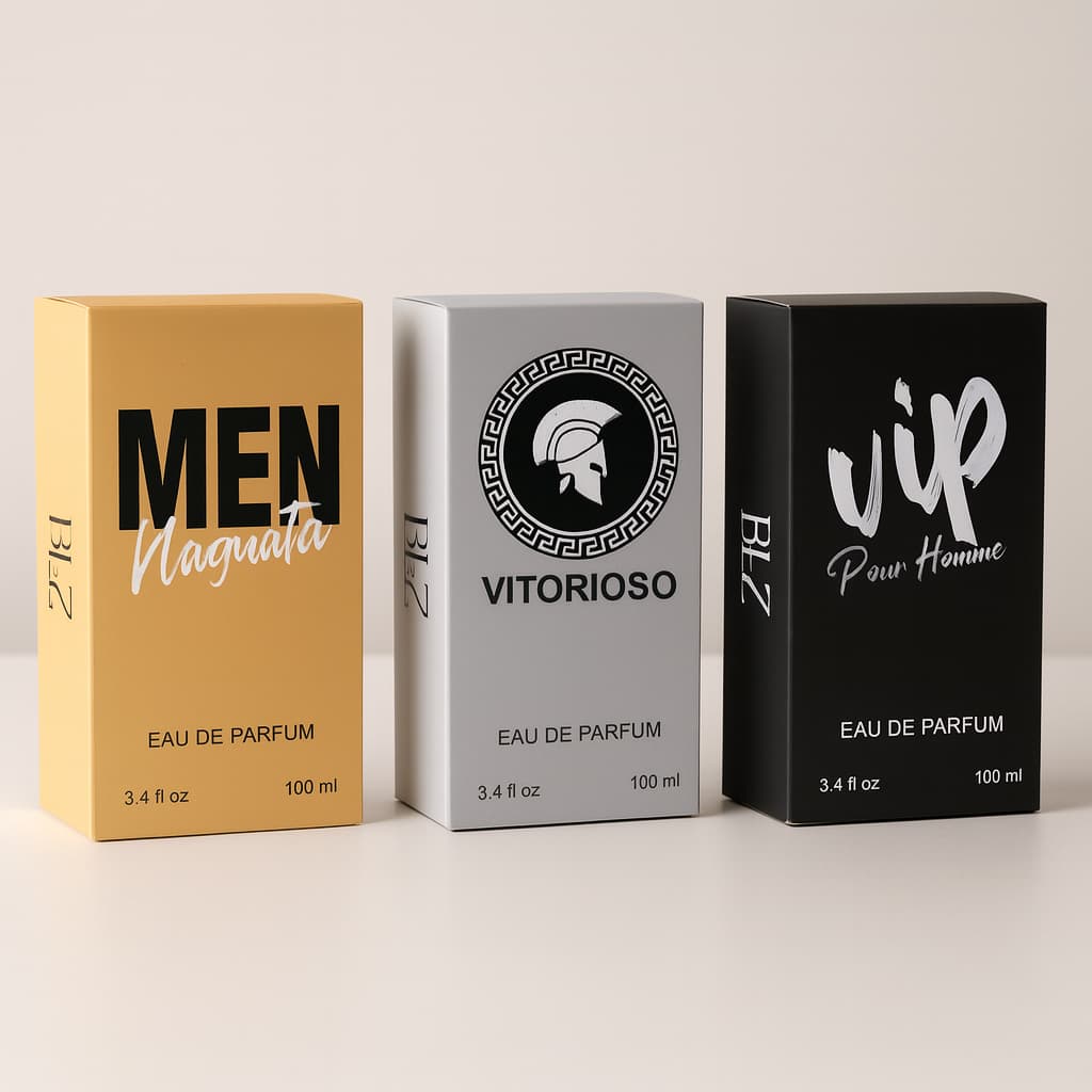 Kit 03 Perfumes Masculinos Ref Importada 100ml - Beleza Que Só