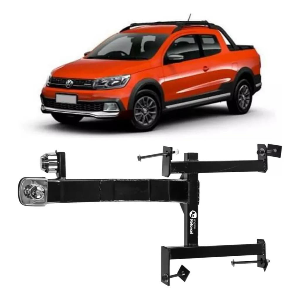 Engate Reforcel Fixo VW Saveiro G5/G6/G7/G8 500Kg Reboque Rabicho Todos os anos