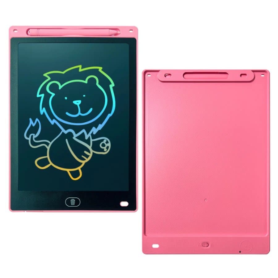 Kit 2 Lousas Mágicas LCD 8,5" Infantil Desenho e Escrita