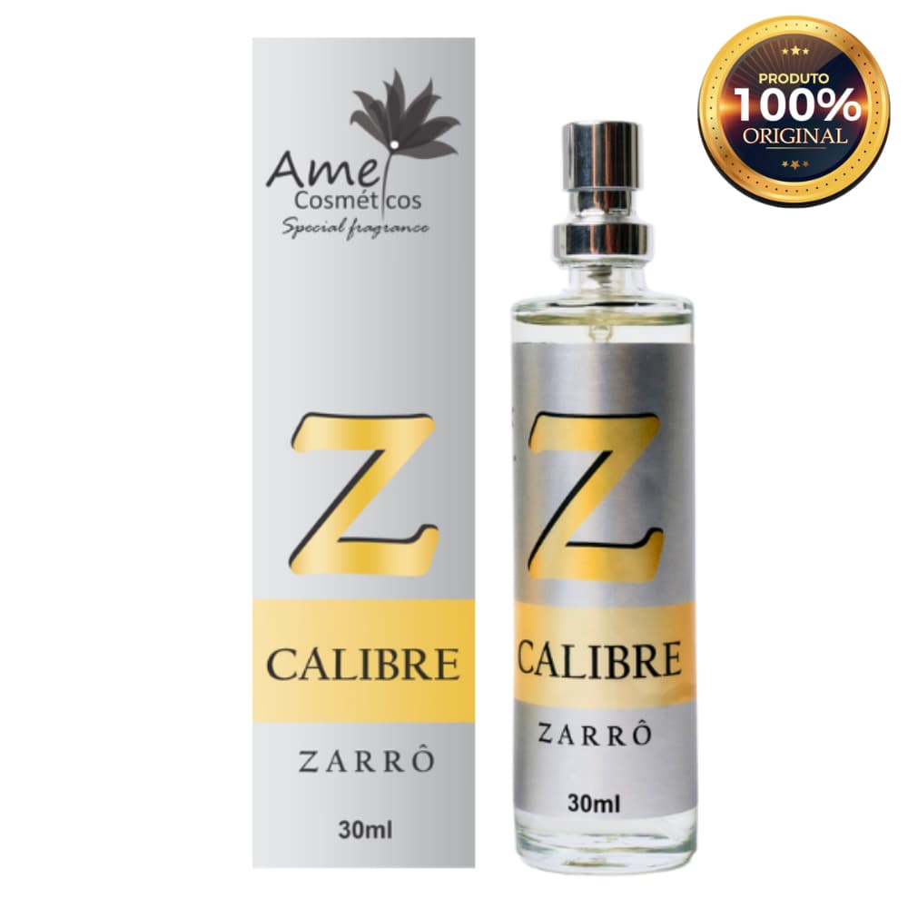 Calibre Perfume Masculino Amei Cosméticos 30ml Alta Fixação Essência Importada Parfum
