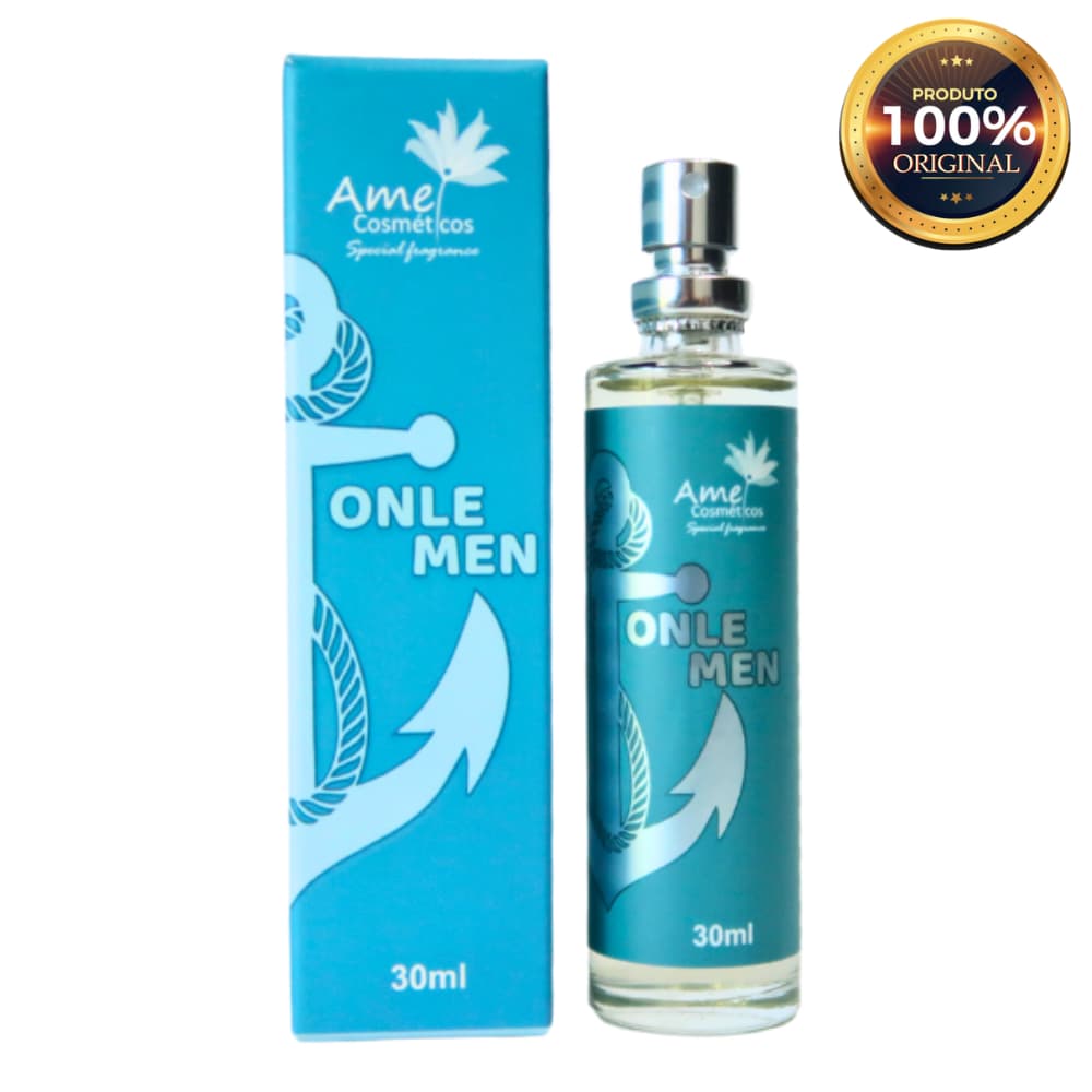 Onle Men Perfume Masculino Amei Cosméticos 30ml Alta Fixação Essência Importada Parfum