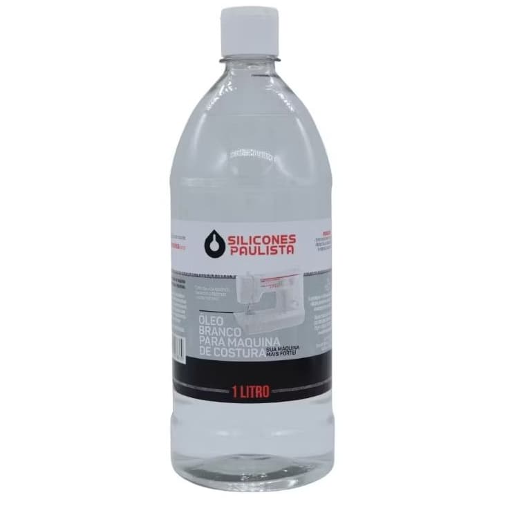 Óleo Branco Silicones Paulista - Lubrifica Protege e Conserva Máquina de Costura