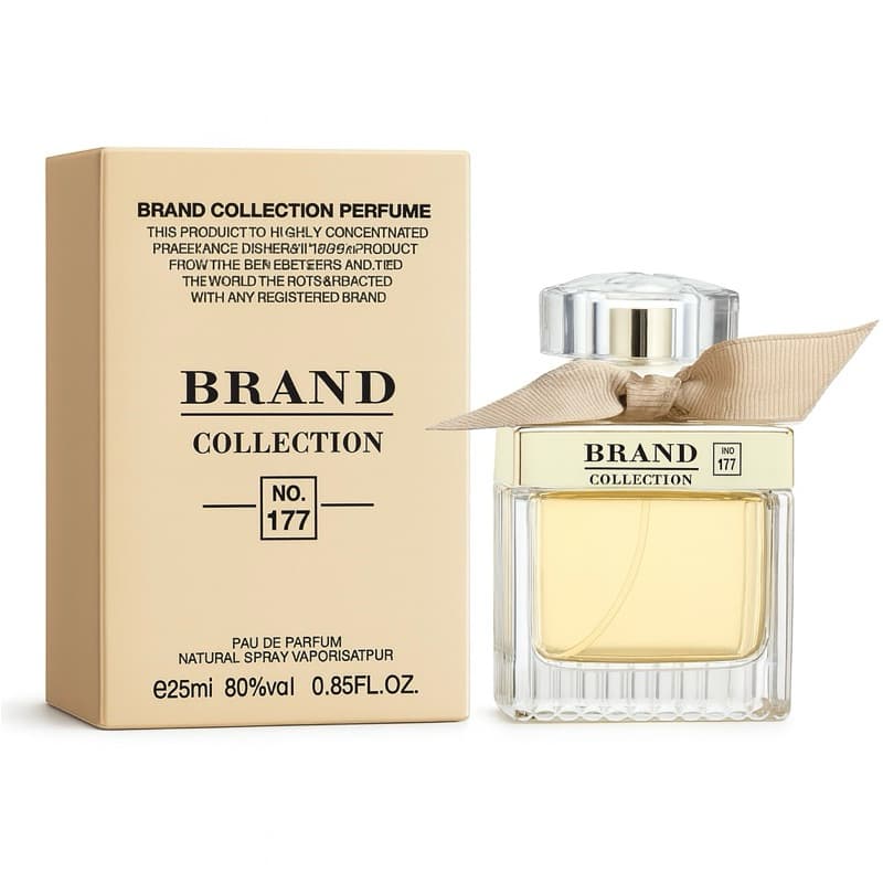 Perfume Feminino 25ml Brand Collection Nº 177 – Fragrância Elegante e Suave