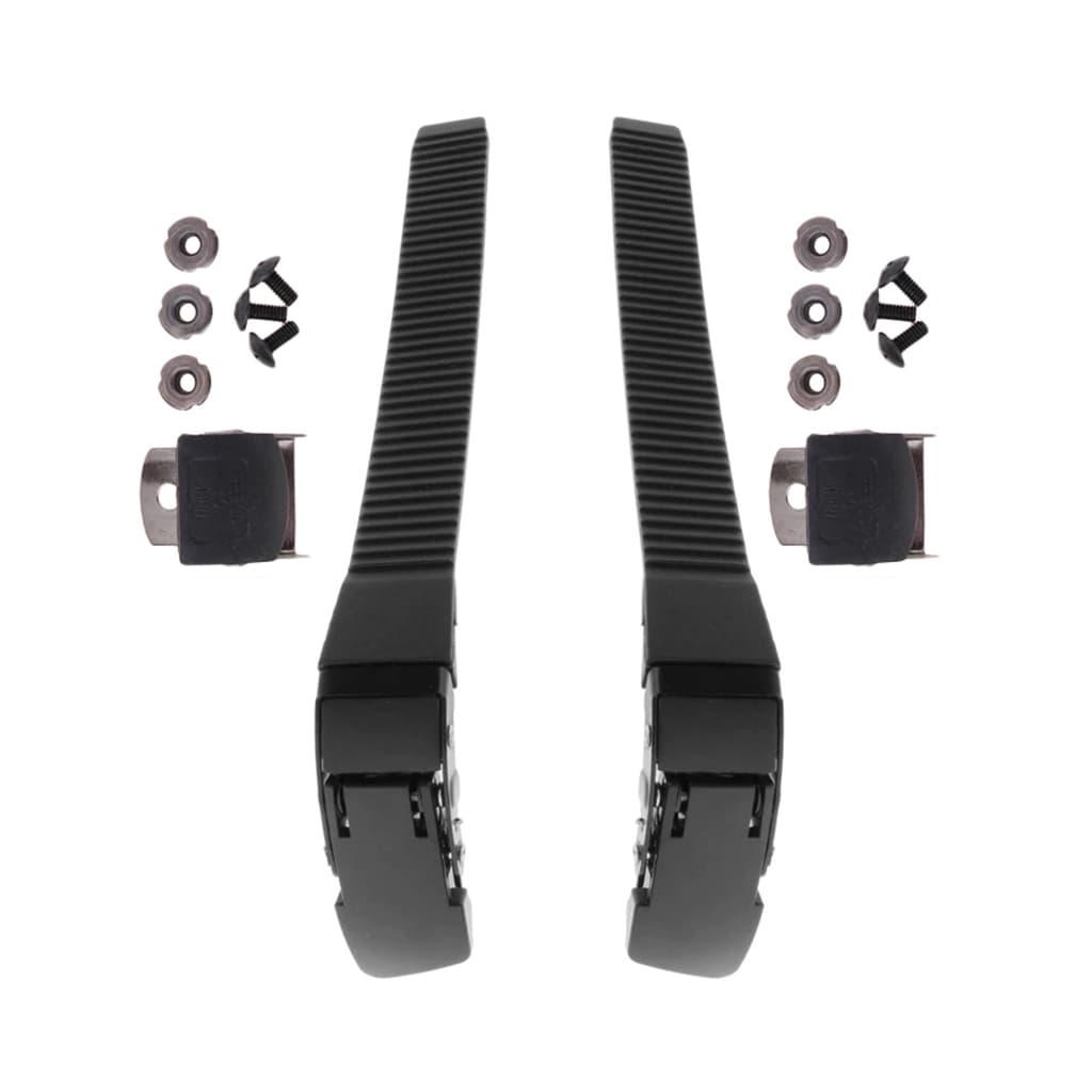 Fivela Presilha Para Patins o Par Kit Black - Compatibilidade Universal Com Varias Modelos de Patins
