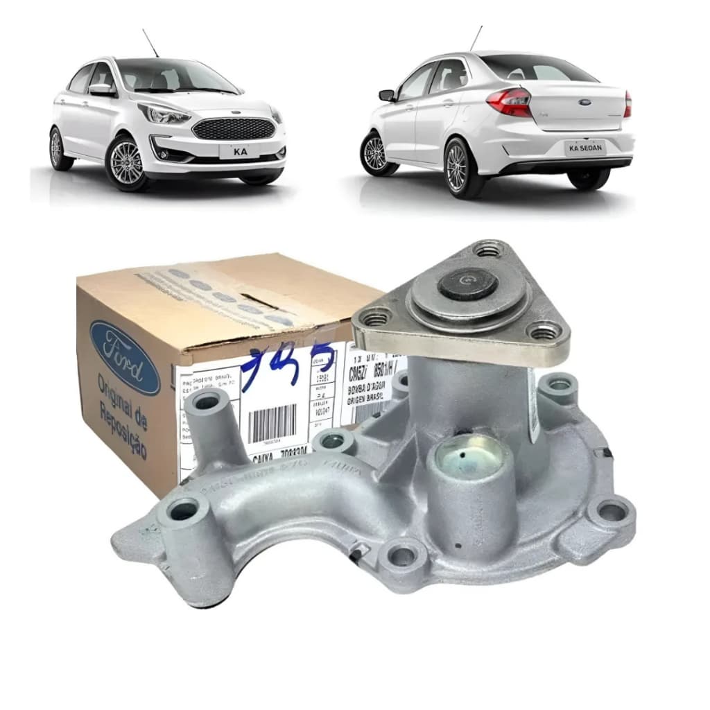 Bomba D Agua Ford Ka 1.0 3 Cilindros 2014 A 2020 Original