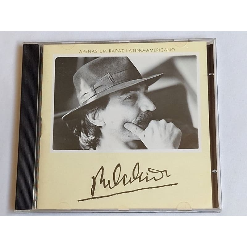 cd belchior apenas um rapaz latino americano EDICAO ORIGINAL ENCARTE COM LETRAS