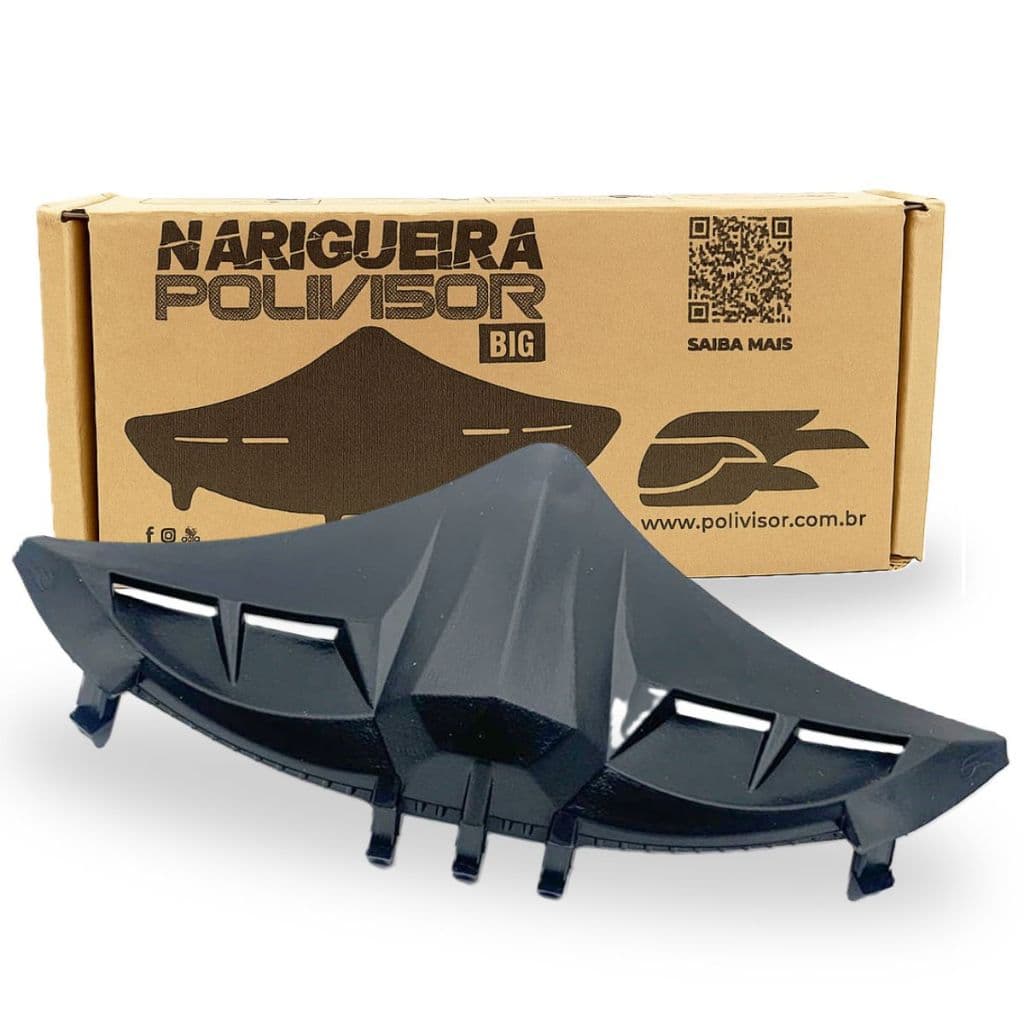Narigueira Para Capacete Universal Alta Polivisor Big
