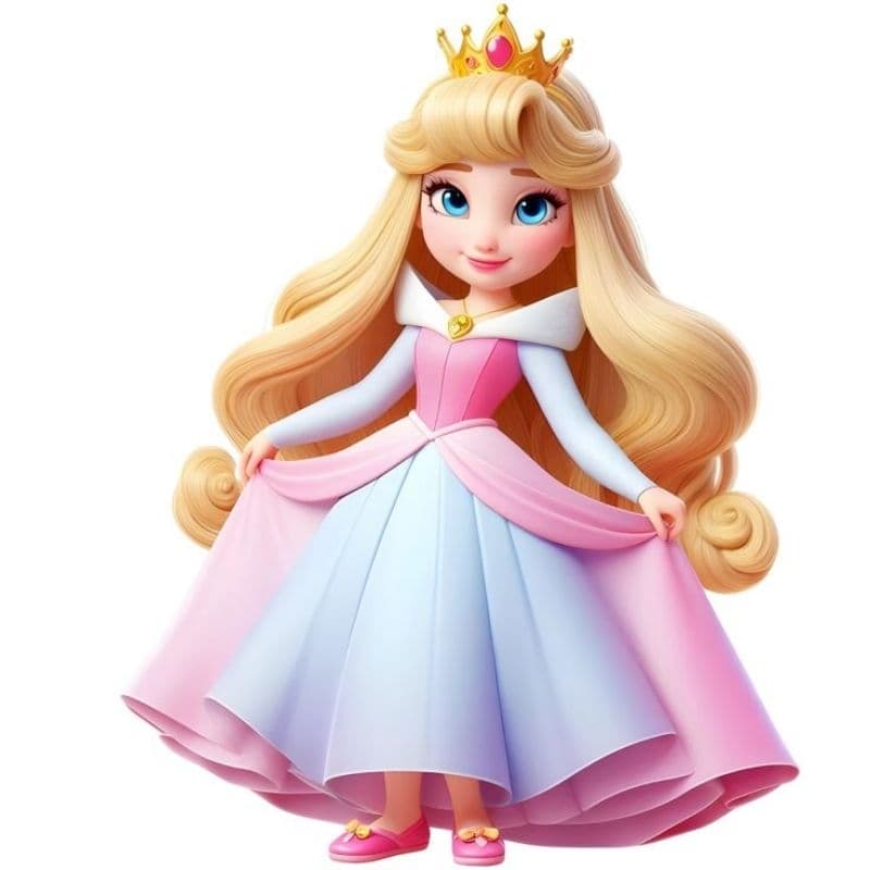 Almofada naninha princesa disney baby