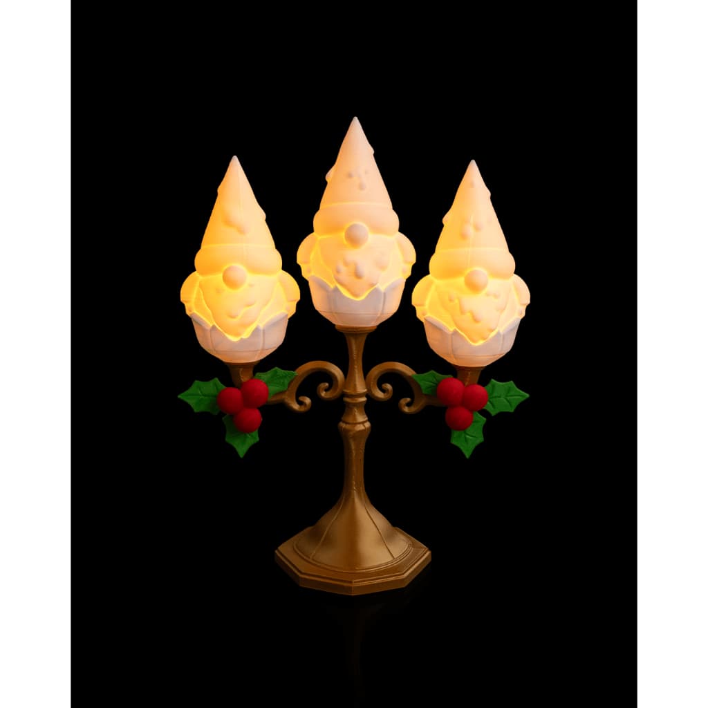 Candelabro Encantado dos Gnomos