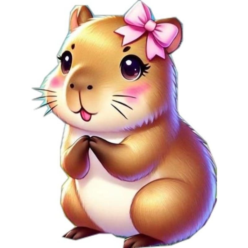 Almofada naninha capivara