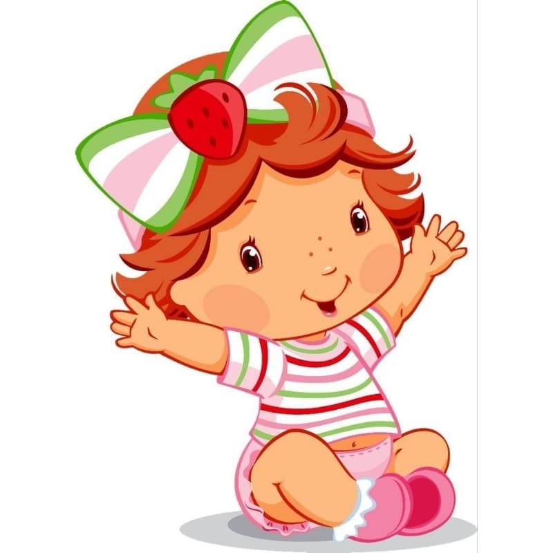 10 almofadas moranguinho baby personalizadas para lembrancinha 15cm