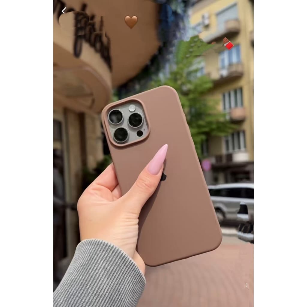 Capa Luxuoso MARROM CARAMELO Para tds Familia iPhone 11 11promax 12 12Pro 12ProMax 13 14 13pro 14pro 13promax 14promax