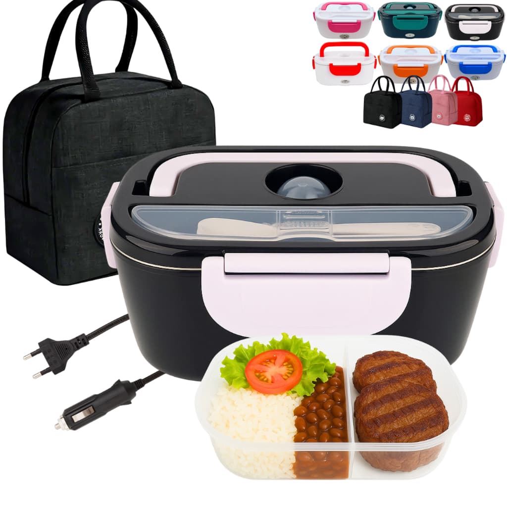 Marmita Elétrica Bivolt 12v24v110v220v – Esquenta Comida em Qualquer Lugar