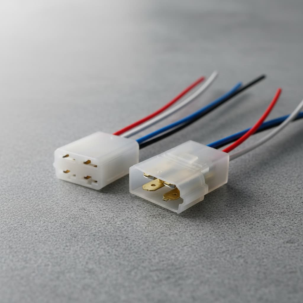 Chicote Conector Engate Rapido Plug 4 Vias Caixa de Som