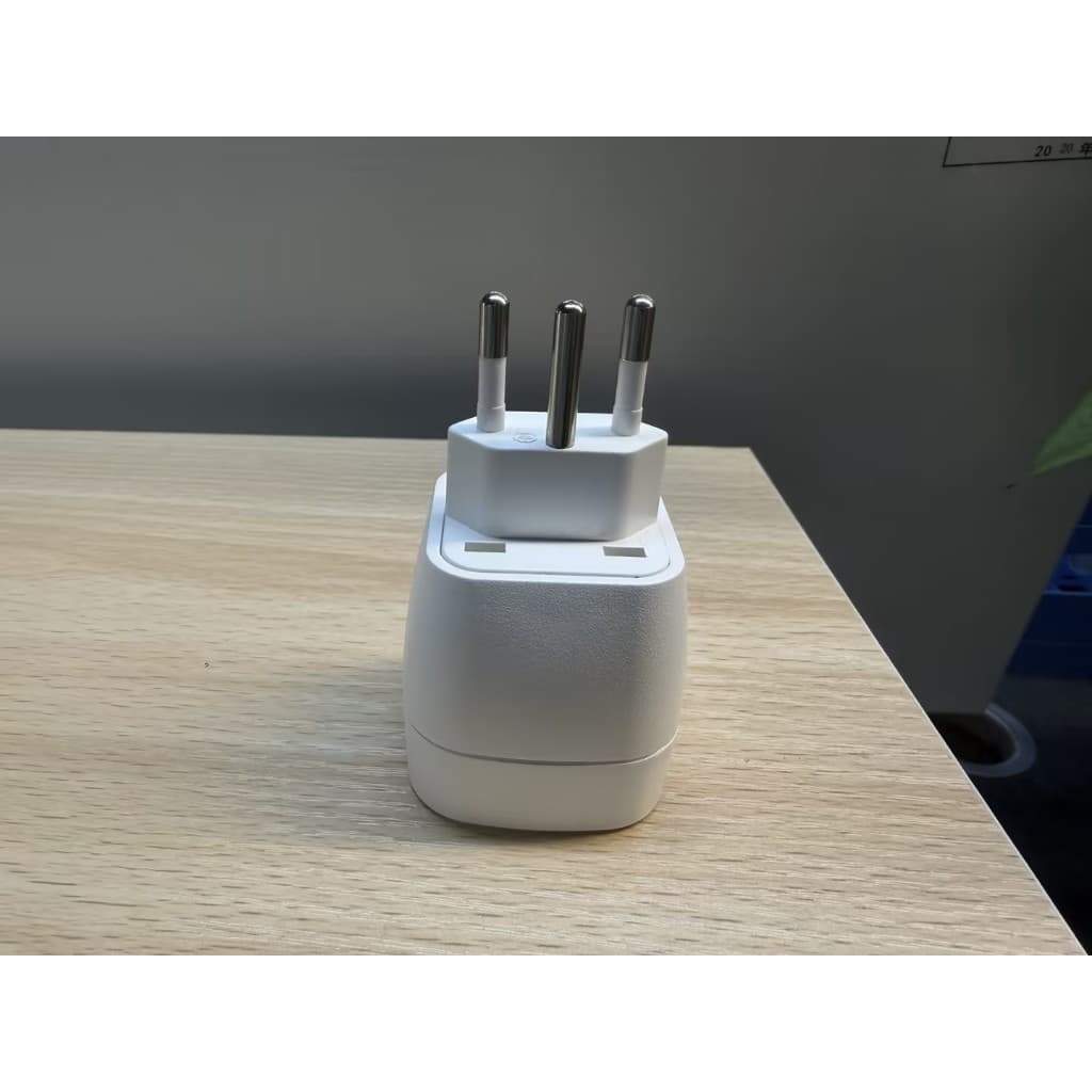 Kit adaptador quadrado 10A-250V Novo padrão Plugue durável (conversor do padrão americano/europeu para o brasileiro)