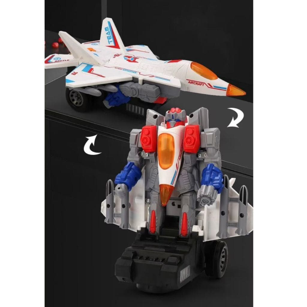 Brinquedos Jato Avião Transformers Brinquedos Tranformers Com Som LED E Movimento