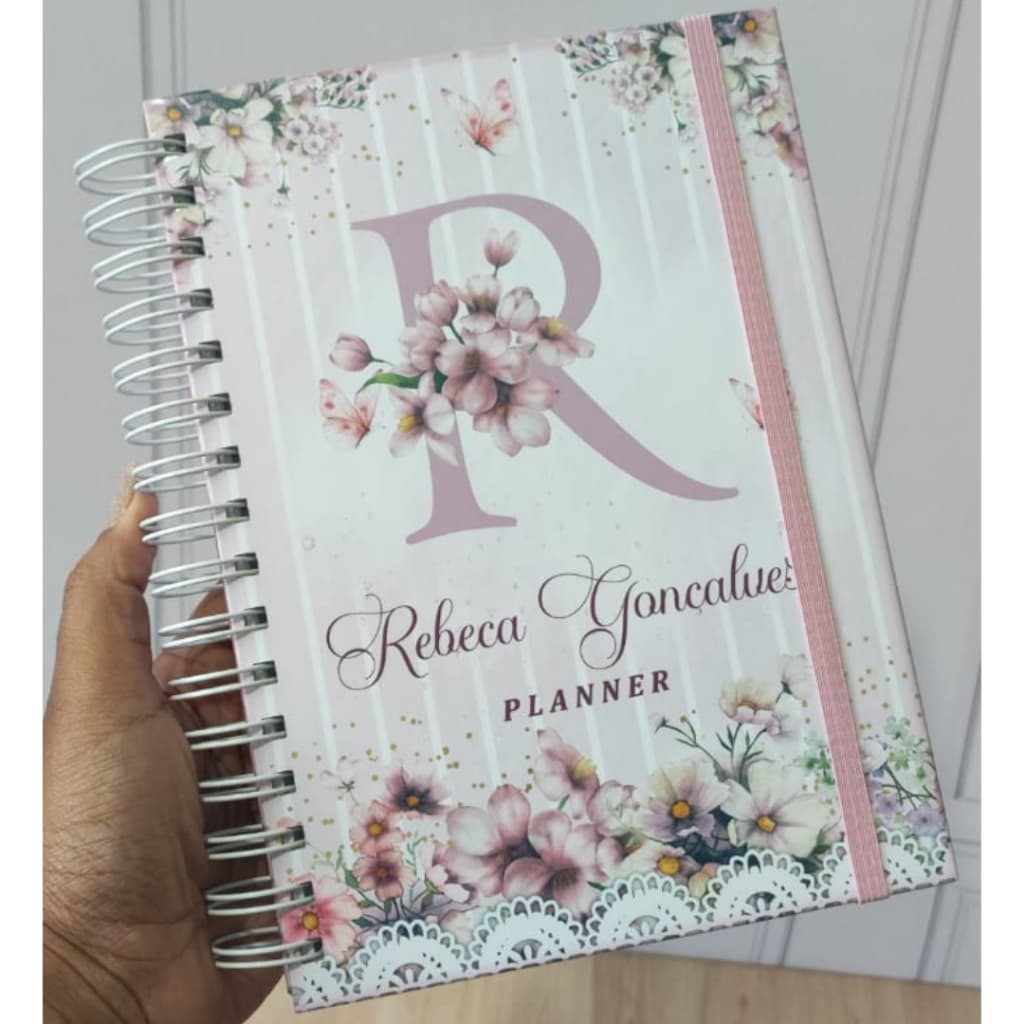 Agenda Planner Personalizada 2027 - Capa Dura - Com nome