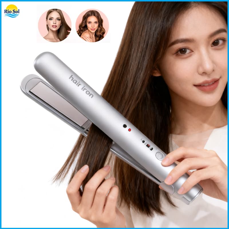 Chapinha Prancha Nano titanium 450°F Progressiva Profissional Display Digital Bivolt 110-220V K11