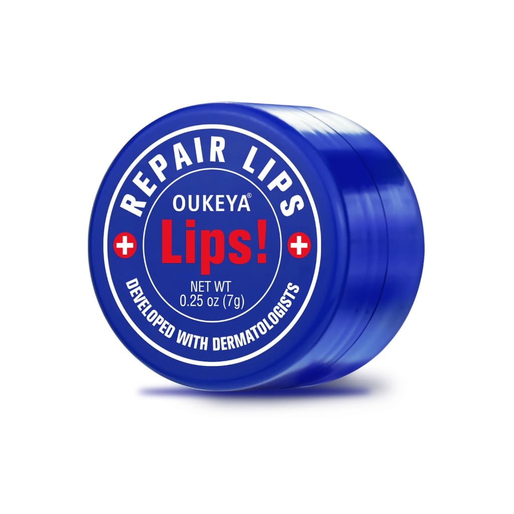 hidratante labial nutritivo protetor labial com FPS OUKEYA Bálsamo Labial Reparador  (7g 15ml)