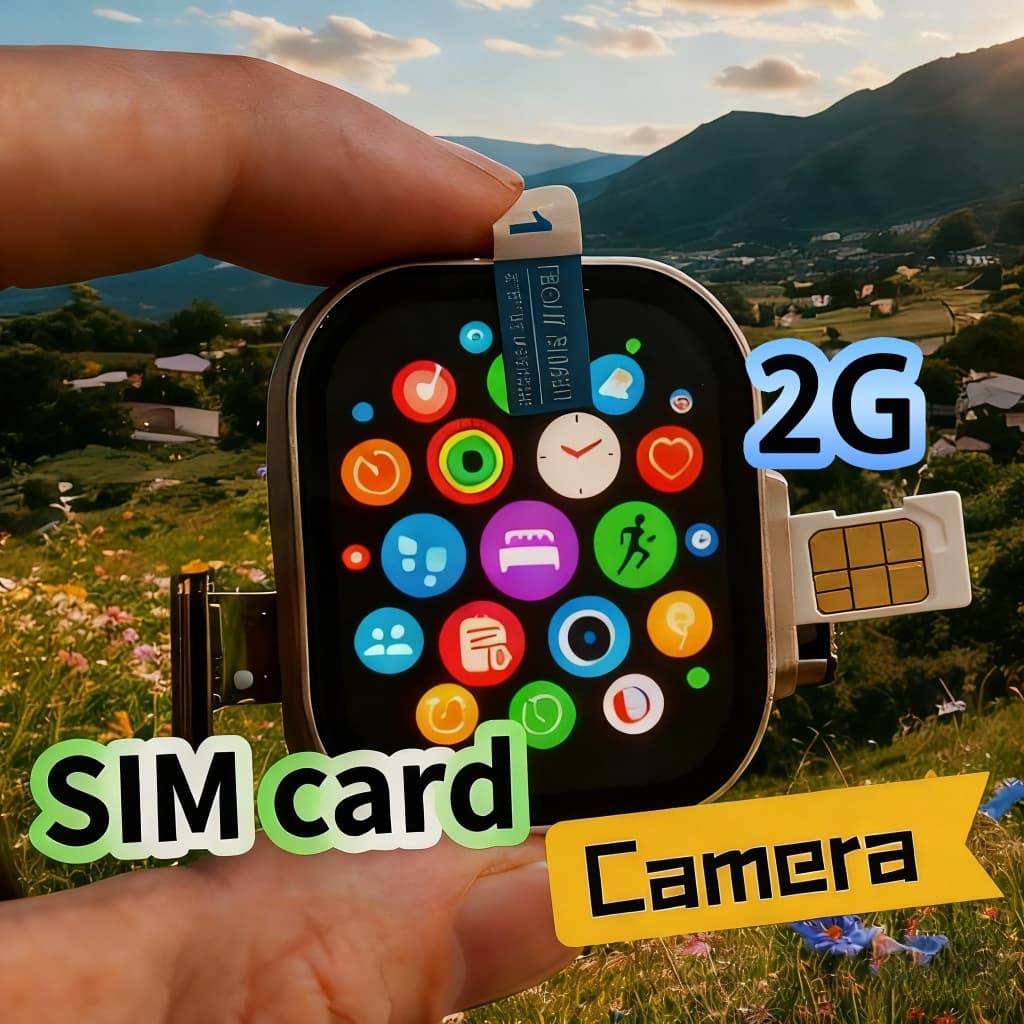 2025 BW9 Pro 2G Smartwatch Relógio Inteligente De 2.5 Polegadas 10 Modos X Bateria De Duração Longa Com Câmera Adequa