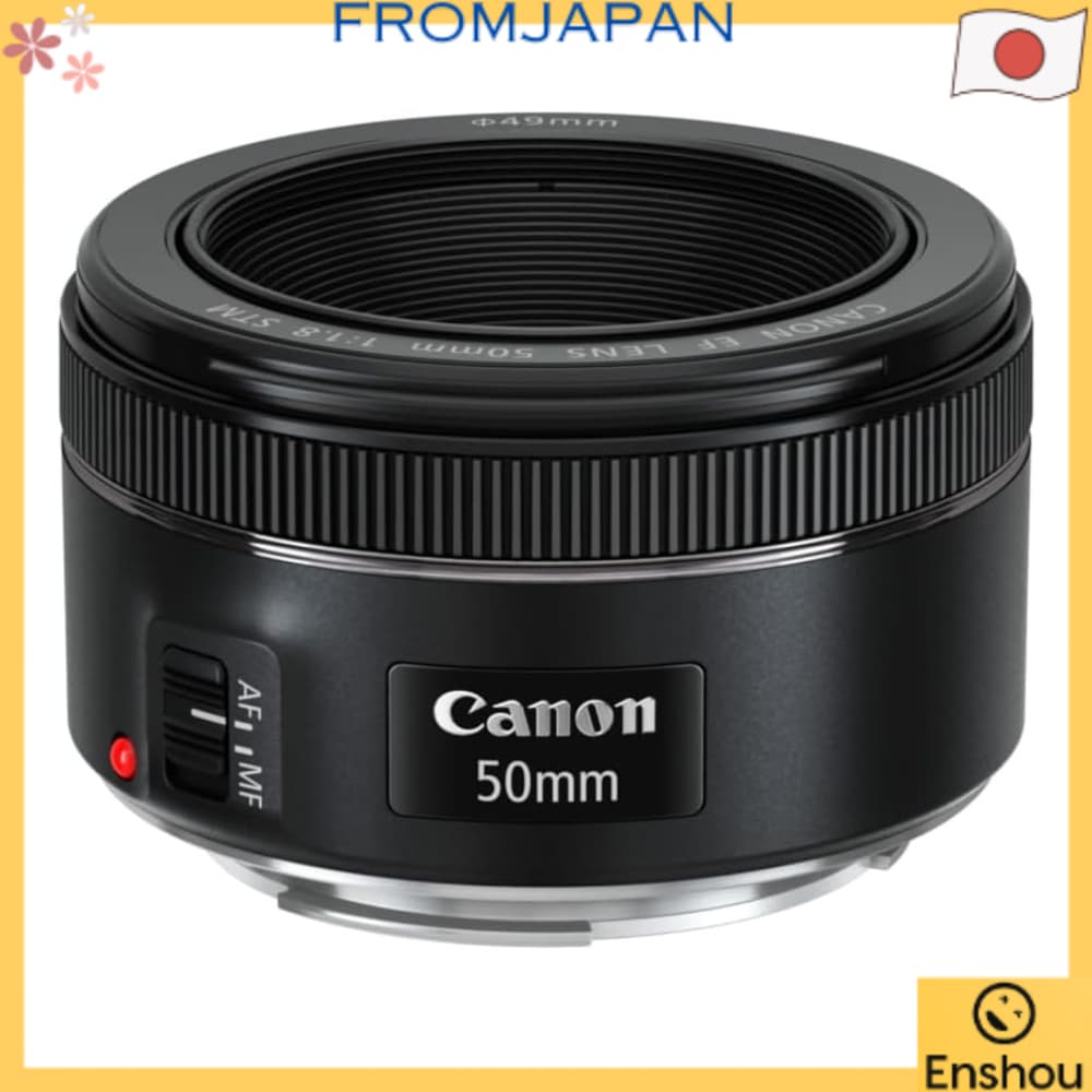 Do Japão [USADO]Canon prime lens EF 50mm F1.8 STM — full-frame compatible EF5018STM