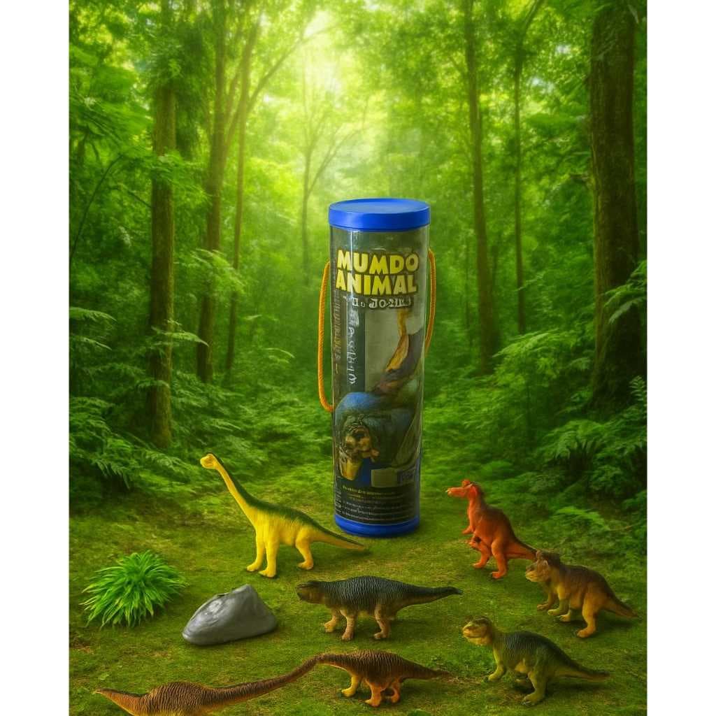 Balde  Animais Bichos da Fazenda Aquáticos Dinossauros e do Safari Animal Planet