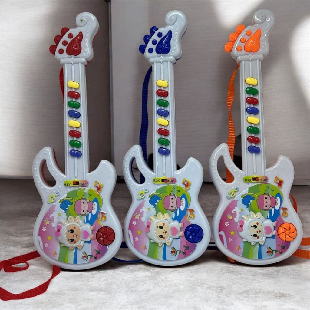 Mini Guitarra Musical Brinquedo Infantil Guitarrinha C/ Som