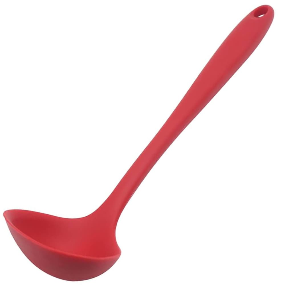 Colher Concha Para Feijão Sopa Em Silicone 29cm