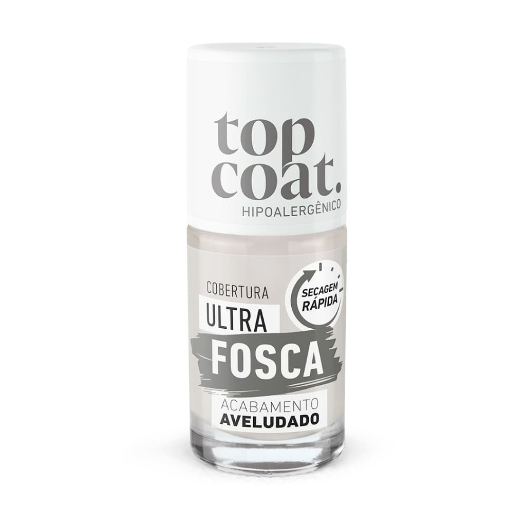 Blant Base Top Coat Ultra Fosco Base Para Unhas Acabamento Aveludado Gel 8.5 ml