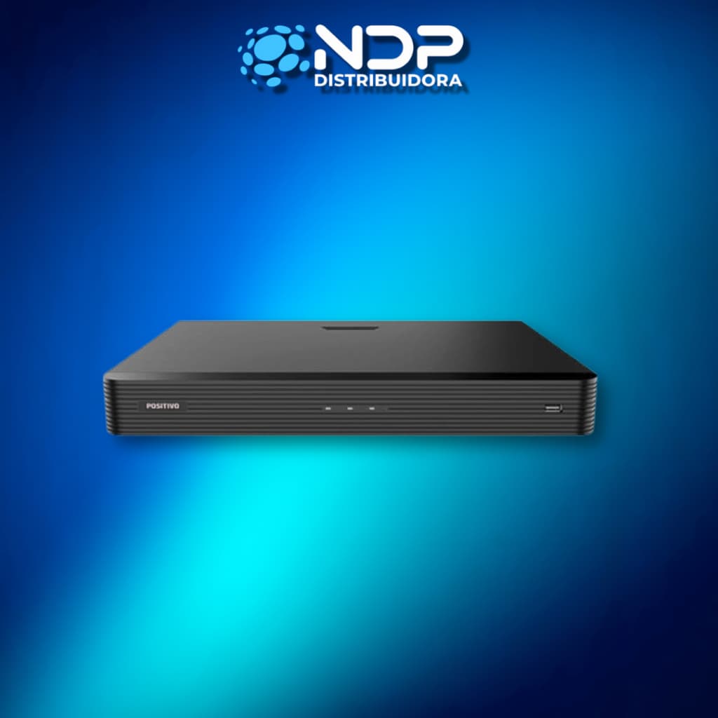 GRAVADOR DIGITAL DE VÍDEO EM REDE NVR 16 CANAIS IP - POSITIVO 10216