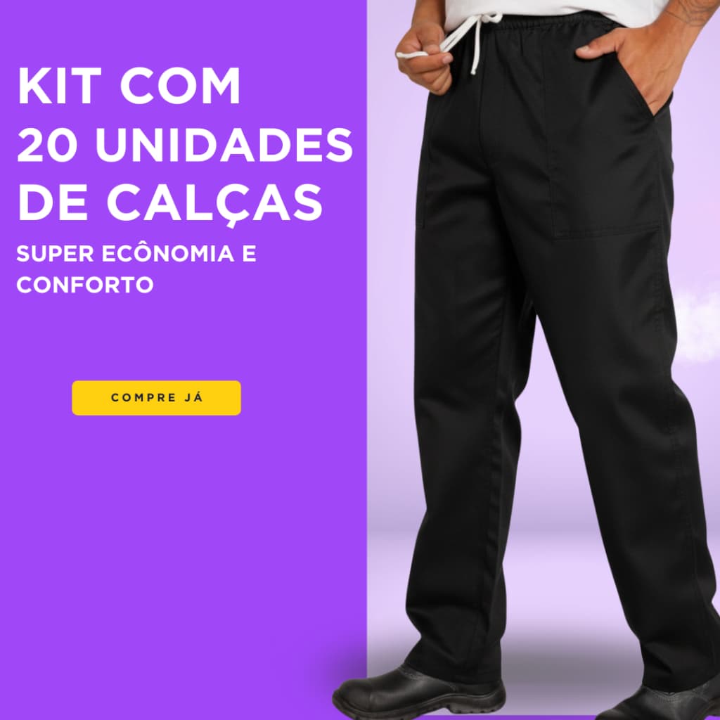 KIT 20 CALÇAS DE BRIM CAC – ATACADO PROFISSIONAL • DURABILIDADE • CONFORTO • ENTREGA RÁPIDA