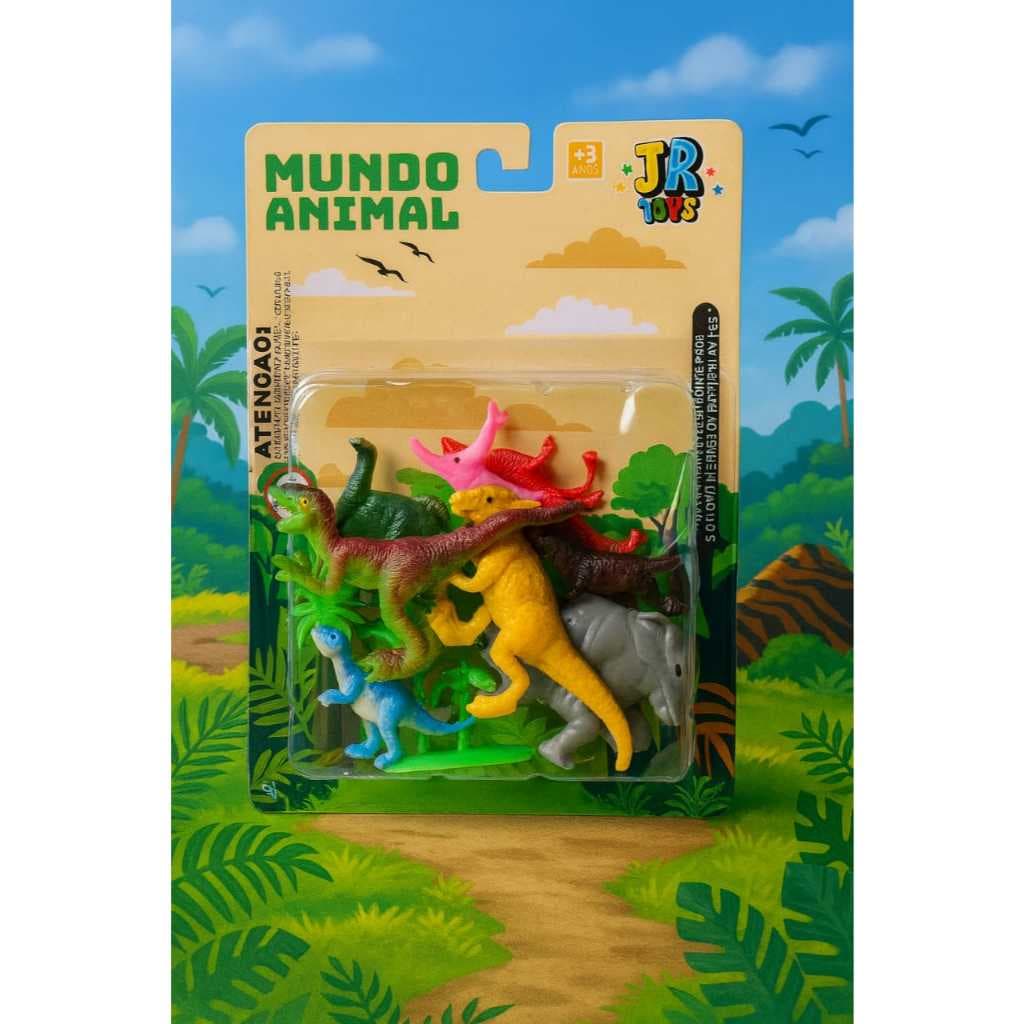 KIT  ANIMAIS DA SELVA FLORESTA SAVANA
