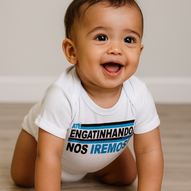 Roupa De Bebê Do Grêmio Body Bebe Gremista Bodie infantil Grêmio Pronta Entrega