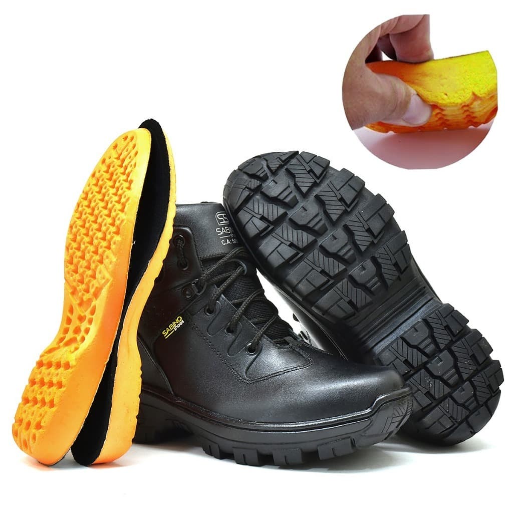 coturno preto ss com CA