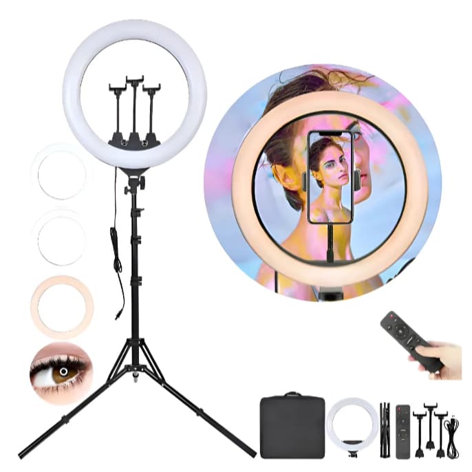 Ring Light Iluminador 10 Polegadas + Controle Temperatura Ring Light Ring Light