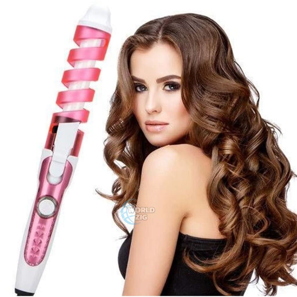 Modelador De Cabelo Cachos Roxo Profissional Anti-queimadura Bivolt 110~220V