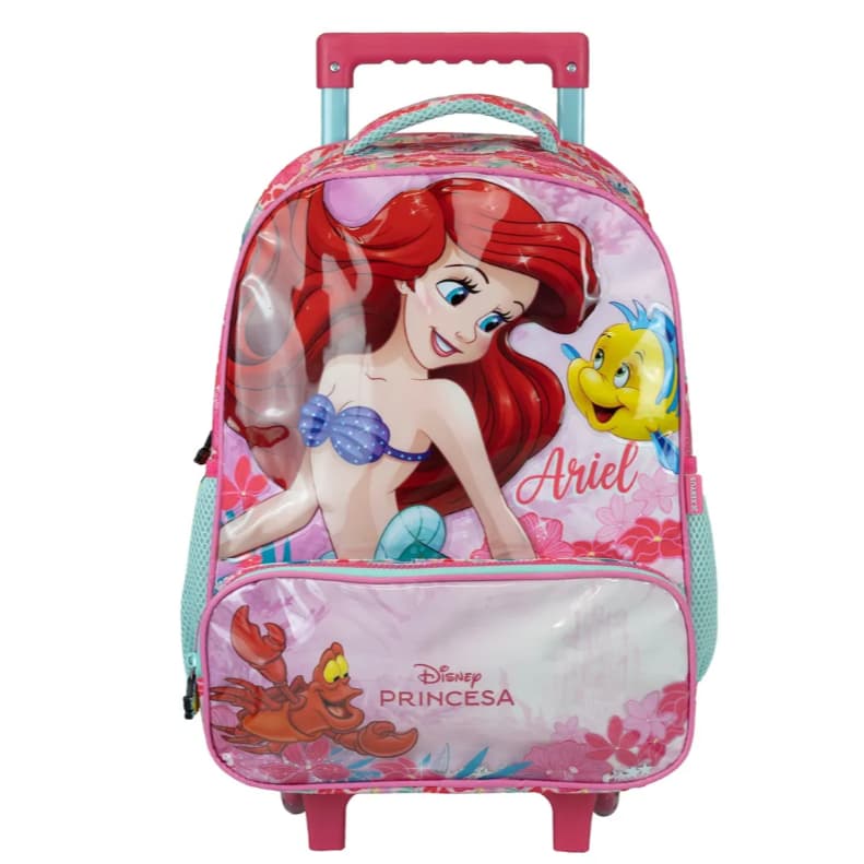 Mochila de Rodinhas com Alças Escolar 16 Ariel Y