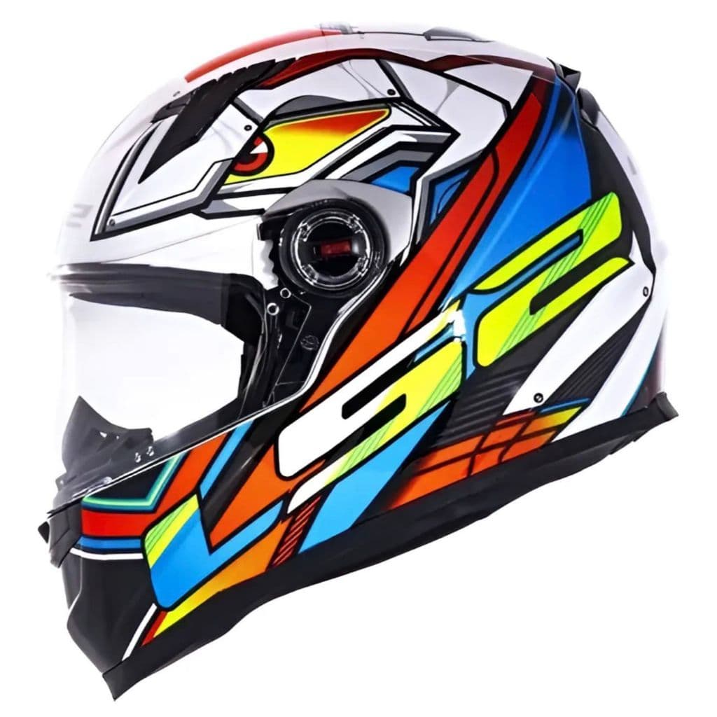CAPACETE LS2 CLASSIC FF358 XDRON NEON ORANGE