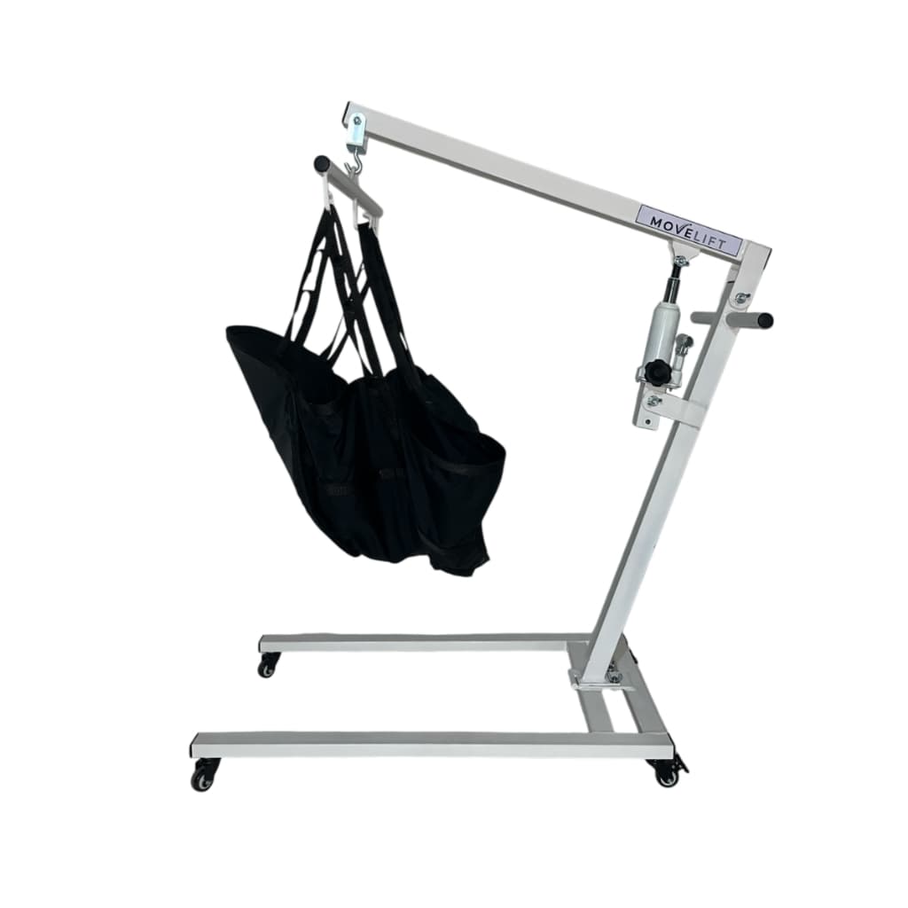 Guincho de Transferência e Auxilio a mobilidade a pacientes acamados MoveLift Simple
Até 120 Kg