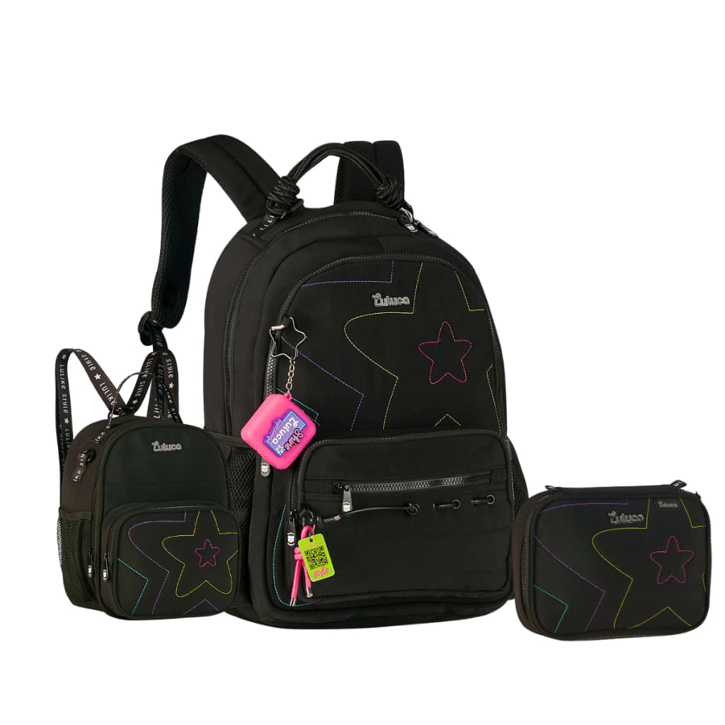 Kit Mochila Costas Luluca Original 2026