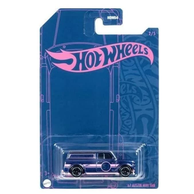 Carrinho Hot Wheels: Hot Wheels: 67 Austin Mini Van HDH57-D510