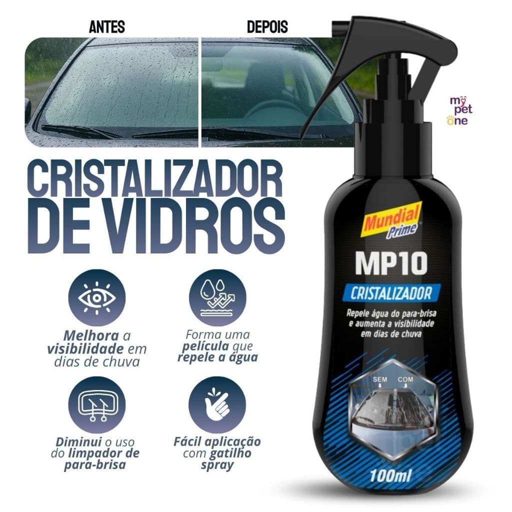 Spray Cristalizador Película Anti-água Mundial Prime - 100ml